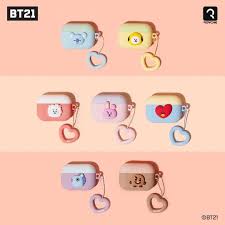 Bt21 X Royche Airpod Pro Case Heart Ring Duo 2020