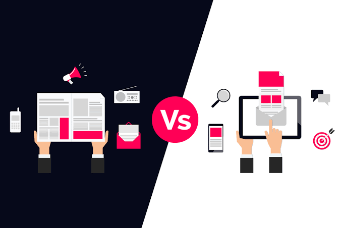 Resultado de imagen de marketing digital y tradicional"