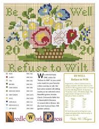 I thought i would share how i did it and include the flower pattern as a free download. Stitch Be Well A Free Chart For You Needleworkpress Com Cross Stitch Cross Stitch Samplers Cross Stitch Patterns