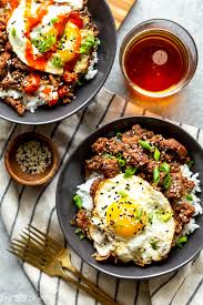 This will become a family friendly recipe as well as one you love. Korean Ground Beef Bowls