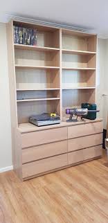 My Billy Malm Hack Don T Believe I Ve Seen This Done Before Ikeahacks Ikea Closet Hack Ikea Hack Ikea Diy
