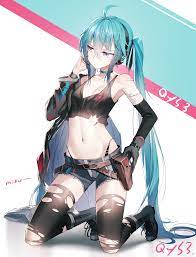 Midriff Miku Original Miku Hatsune Miku Anime