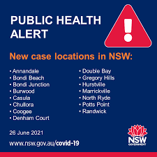 Victoria records 16 new local cases; Nsw Health Public Health Alert Further Venues Nsw Health Has Been Notified Of Additional Venues Across Sydney Visited By Confirmed Cases Of Covid 19 Any Person And Their Household Contacts