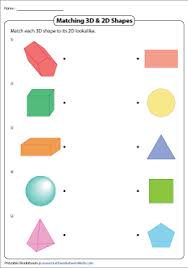 Maybe you would like to learn more about one of these? Comparing 2d And 3d Shapes Worksheets