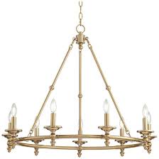 Hartley 35 Wide Warm Antique Brass 9 Light Chandelier 78d98 Lamps Plus Dining Room Light Fixtures Chandelier Chandelier Lighting