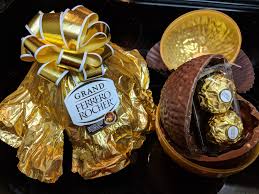 Capture and share the beautiful details of your #ferreromoment. Giant Ferrero Rocher Is Actually Hollow With A Two Pack Inside Expectationvsreality