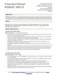 Cbt nuggets is not engaged in any partnership or affiliation with axelos limited nor any applicable examination institute. It Operations Manager Resume Samples Qwikresume