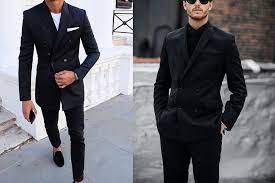 In erster linie bestimmt der persönliche geschmack die farbe des dresscodes. So Tragst Du Einen Schwarzen Anzug Mit Stil Obelizk Accessories