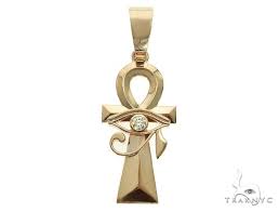 Thank you so much for offering such beautiful pieces! Custom Made Ankh Eye Of Horus Pendant 66104 Mens Diamond Gold 14k Round Cut 0 51 Ct