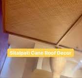 Sitalpati Roof Decor mats! ❤️, Made of natural cane fibre, these roof mats  are trending at hotels, cafes, restaurants, banquet halls to give the  ceiling a classy look 🤩, Sizes available , 6 feet x 3.5 ...