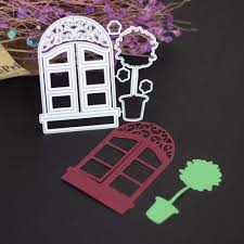 Everything to make some pretty things! Scrapbooking Window Flower Cutting Dies Diy Scrapbooking Artist Metal Cutting Dies Stencils Craft Die Cuts Card Making Paper Art Diy Emboss Create Stencil Panels 101x96mm Buy Online In Bermuda At Bermuda Desertcart Com Productid