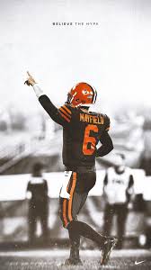 We bring you a stockpile of wallpaper and background images, free to download for our visitors. 27 Baker Mayfield Cleveland Browns Wallpapers On Wallpapersafari