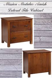 It includes two drawers on side mounted metal. Mission Modular Amish Lateral File Cabinet Office Furniture Diy Wooden Office Furniture Lateral File Cabinet