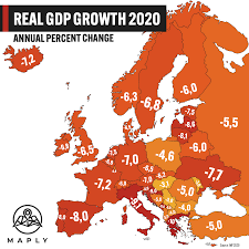 Gdp per capita, ppp (current international $). I Fucking Love Maps Annual Gdp Growth In Europe 2020 Source Http Ow Ly P3cp50bbxhz Facebook