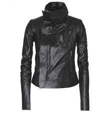 Women Black Wide Collar Leather Jacket Fashion Leather Jacket Leather Jacket Style Leather Jackets Women Leather Jacket