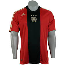 Camisa retrô seleção da alemanha 1980. Camisa 2 Da Alemanha 2009 Vermelha Preto Ref 860148