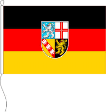 Die landesflagge des saarlandes besteht aus der bundesflagge, darauf in der mitte, in den schwarzen und den goldfarbenen streifen übergreifend, das landeswappen des saarlandes, die rechte seite (aus sicht des betrachters die linke seite) zum mast gewendet. Alle Flaggen Der Welt Im Shop Von Maris Flaggen Ihr Partner Fur Flaggen Maris Flaggen Gmbh