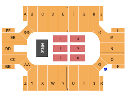 cross insurance arena seating chart portland