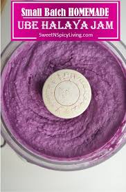 All Natural No Food Coloring Purple Yam Jam Ube Jam Ube Halaya Recipe Ube