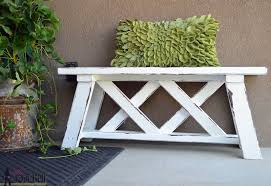 As you can see in the image, this bench isn't made up of anything too complex, so it should be a … 23 Creative Diy Bench Plans And Ideas The House Of Wood