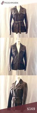 Vintage Polo Garage Leather Jacket In 2020 Vintage Leather Jacket Fashion Womens Black Leather Jacket