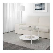 Vittsjo Table Basse Blanc Verre 75 Cm Avec Images Table Basse Blanc Table Basse Table Basse Ronde En Verre