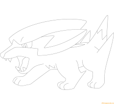 Associated web links from various other. Electrike Pokemon Coloring Pages Cartoons Coloring Pages Coloring Pages For Kids And Adults