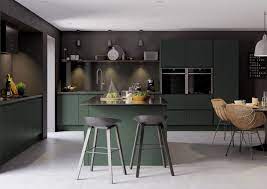 Details such as curtains, light sources, textiles, various accessories or furniture also play an important role in. Kitchen Trends In 2021 The 5 Best New Kitchen Ideas Kitchen Trends Green Kitchen Inspiration Dark Green Kitchen