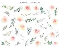 ✓ free for commercial use ✓ high quality images. Watercolor Floral Clipart Wedding Free Commercial Use Pink Light Watercolour Flowers Bouquets Seamless Pattern Digital Download Clip Art Png Yellow Flowers Painting Floral Watercolor Watercolor Flowers