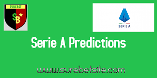 Serie A Predictions Today In 2020 Predictions Today Tips