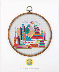 Counted cross stitch cities patterns free. Check Out The Cheapest Beijing K150 Cross Stitch Embroidery Kit Stitching City Skyline How To Cross Stitch Needlepoint Stitch Design Stitch Patterns Arts Crafts Sewing Free