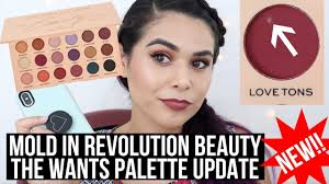 Mold Found in Makeup Revolution x The Emily Edit The Wants Eyeshadow  Palette