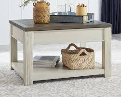Includes coffee table and 2 end tables. Bolanburg Coffee Table With Lift Top Ashley Furniture Homestore In 2021 Lift Top Coffee Table Coffee Table White Coffee Table