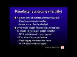Infertility Treatment For Men With 47 Xxy Youtube