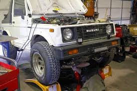 003 Zuks Off Road Samurai Turbo Install Oil Pan Drop Photo 145118608 Suzuki Samurai Samurai Suzuki