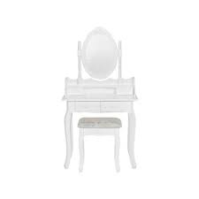 Artiss corner dressing table with mirror stool white mirrors makeup tables chair. Shop Vintage Vanity Table Stool White 1 Day Online 1 Day Co Nz