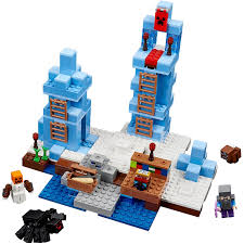 Kürbislaternen sind solide blöcke, die als lichtquelle dienen. Turme Aus Eis 21131 Minecraft Offiziellen Lego Shop Lu