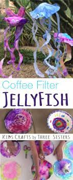 Check spelling or type a new query. Jellyfish Craft Made From Coffee Filters Easy Kids Craftskids Crafts By Three Sisters Free Craft Tutorials