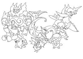Pokemon black and white coloring pages for kids and. Pokemon Snivy 8 Coloring Page Anime Coloring Pages