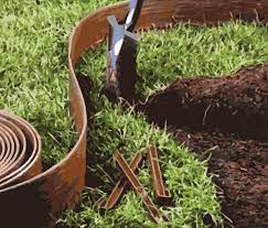 Pin By Cirtex Residential On Landscape Edging Lawn Edging Garden Border Edging Landscaping With Rocks