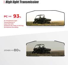 Find the best savings possible on the atv or ssv of your choice. Buy Heavy Duty Defender Rear Windshield Kemimoto Wind Screen Full Light Tint Back Wind Shelter Compatible With Can Am Defender Hd 5 8 10 Max 2016 2017 2018 2019 2020 2021 2022 Online In Finland B08mfl8772