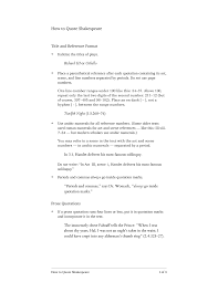 O me, what eyes hath love put in my head, which have no. Http Drmarkwomack Com Pdfs How To Quote Shakespeare Pdf