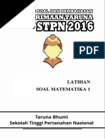 Admin berharap soal ini dapat bermafaat bagi yang berkeinginan untuk melanjutkan sekolah ke stpn. Soal Stpn