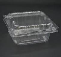 PET Transparent Disposable Plastic Box 300G Fruit Packaging ...