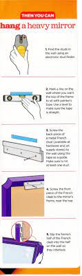 How To Hang A Heavy Mirror Trendy Home Organization Bedroom Heavy Mirror