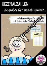 Die lösung und 1000e weitere arbeitsblätter zum gratis download: Kostenlos Dezimalzahlen In Der Stellenwerttafel Ein Spiel Unterrichtsmaterial Im Fach Mathematik Dezimalzahlen Mathematikunterricht Spiele Grundschule