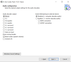 It includes a lot of codecs for playing and editing the most used video formats in the internet. Download K Lite Codec Pack Basic 16 2 0