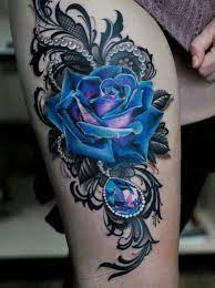Blue rose tattoo in toulouse is closed. Blue Rose Tattoos Meanings Tattoo Designs Placement