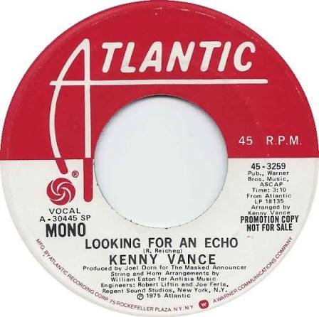 Kenny Vance Discography - USA - 45cat