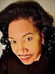 I've been wearing my hair slicked back in a (ponytail) but thinking about  wearing it down again sometimes. What do you think? Photo Artwork by- Loris  Diran... Mustache painted